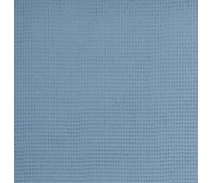 Waffelpiqué Nelson - rauchblau